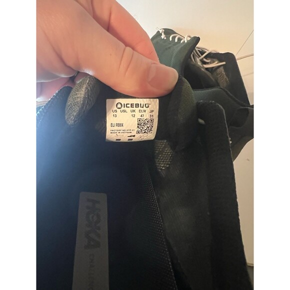 Icebug Shoes Mens 13 Olive Green Eli RB9X sneakers minimalist sustainable bloom - Picture 3 of 7